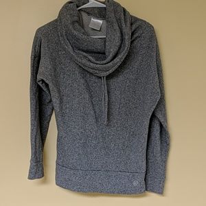 Grey turtle neck jacket